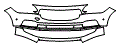 2024 Volvo S90 Bumper Kit