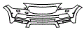 2023 Volvo V90 Cross Country Bumper Kit - PPF
