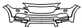 2024 Volvo V90 Cross Country Bumper Kit - PPF