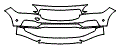 2017 Volvo V90 Bumper Kit - PPF