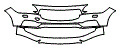 2020 Volvo S90  T6 Bumper Kit - PPF