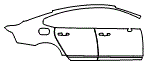 2017 Volvo S90 T6 Rear Fender and Door Kit - PPF