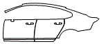 2017 Volvo S90 T5 Inscription Door and Rear Fender Kit - PPF