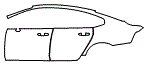 2017 Volvo S90 Door and Rear Fender Kit - PPF