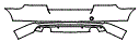 2014 Volvo S80 Rear Bumper Kit - PPF