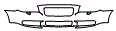 2011 Volvo S80 3.2 Upper Bumper and Bumper Kit - PPF