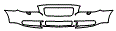 2010 Volvo S80 Upper Bumper and Bumper Kit - PPF