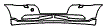 2011 Volvo S40 2.4i Upper Bumper and Lower Bumper Kit - PPF