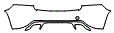 2018 Volvo S60 Rear Bumper Kit - PPF