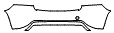 2017 Volvo S60 Rear Bumper Kit - PPF