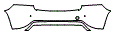 2017 Volvo S60 Rear Bumper Kit - PPF