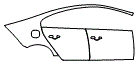 2018 Volvo S60 Polestar Rear Fender and Door Kit - PPF