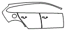 2018 Volvo V60 Cross Country Door and Rear Fender Kit - PPF