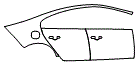 2018 Volvo S60 Cross Country Rear Fender and Door Kit - PPF