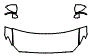 2024 Volvo V60 Cross Country  Core Hood, Fender and Mirror Kit