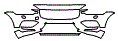 2021 Volvo V60 Momentum Bumper Kit - PPF