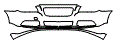 2009 Volvo V70 3.2 Bumper Kit - PPF