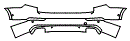 2018 Volvo XC90 Rear Bumper Kit - PPF