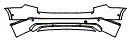 2025 Volvo XC90 PHEV (Previous Generation) Core Rear Bumper Kit - PPF