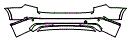 2025 Volvo XC90 PHEV (Previous Generation) Rear Bumper Kit - PPF