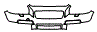 2009 Volvo C30 T5 Upper Bumper Kit - PPF