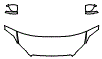 2024 Volvo XC60 Hood, Fender and Mirror Kit - PPF