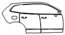 2020 Volvo XC60 Door and Rear Fender Kit - PPF