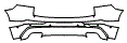 2021 Volvo XC60 Recharge Inscription Rear Bumper Kit - PPF