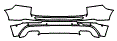 2020 Volvo XC60 Rear Bumper Kit - PPF