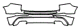 2020 Volvo XC60 Rear Bumper Kit - PPF