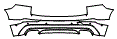 2021 Volvo XC60 Rear Bumper Kit - PPF
