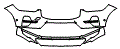 2023 Volvo XC60 Recharge  Bright Bumper Kit - PPF