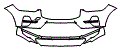 2022 Volvo XC60 Recharge Bumper Kit - PPF