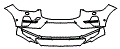 2023 Volvo XC60 Recharge Bumper Kit - PPF