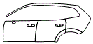 2022 Volvo XC60 Door and Rear Fender Kit - PPF