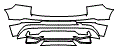 2022 Volvo XC60 Recharge Rear Bumper Kit - PPF