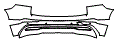 2023 Volvo XC60 Plus Rear Bumper Kit - PPF