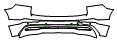 2023 Volvo XC60 Recharge Plus Rear Bumper Kit - PPF