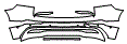 2022 Volvo XC60 Recharge Rear Bumper Kit - PPF