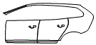 2016 Volvo XC60 Rear Fender and Door Kit - PPF