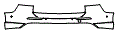 2019 Volvo V60 Momentum Rear Bumper Kit - PPF