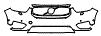 2021 Volvo XC40 Recharge Bumper Kit - PPF