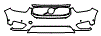 2021 Volvo XC40 Recharge Bumper Kit - PPF