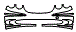 2005 Jaguar X-Type Base Bumper Kit - PPF