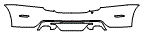 2019 Jaguar XJL Rear Bumper Kit - PPF