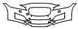 2020 Jaguar XF Sportbrake Prestige Bumper Kit - PPF