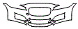 2017 Jaguar XF  Base Bumper Kit - PPF