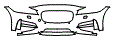 2016 Jaguar XF Sedan R-Sport Bumper Kit - PPF