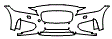 2020 Jaguar XF Sedan Checkered Flag Bumper Kit - PPF