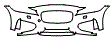 2019 Jaguar XF  Prestige Bumper Kit - PPF